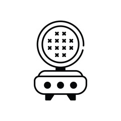 Waffle Maker vector icon