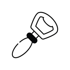 Bottlle Opener vector icon
