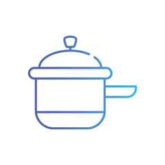 Pressure Cooker vector icon
