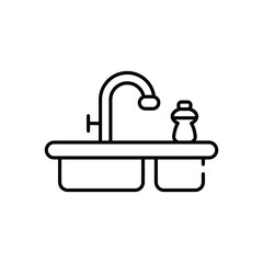 Sink vector icon