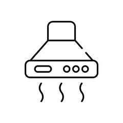 Range Hood vector icon