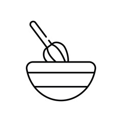Mixing Bowls vector icon