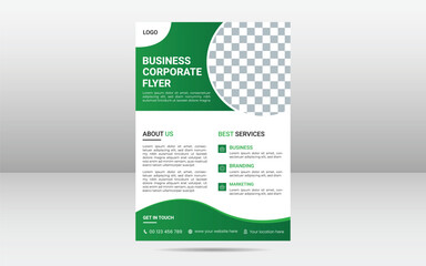 Business flyer design. modern and professional flyer