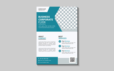flyer cover design template 