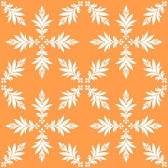 Vector damask seamless background. Classical luxury old fashioned damask ornament, victorian seamless texture for wallpapers, textile, wrapping. Exquisite floral baroque template.