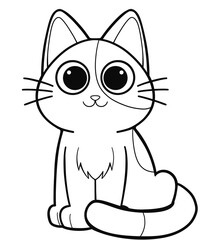 Cats for coloring
