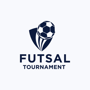 Creative Futsal Club Logo Design for Sports Branding vector futsal sports club logo