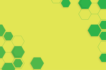 background with hexagons