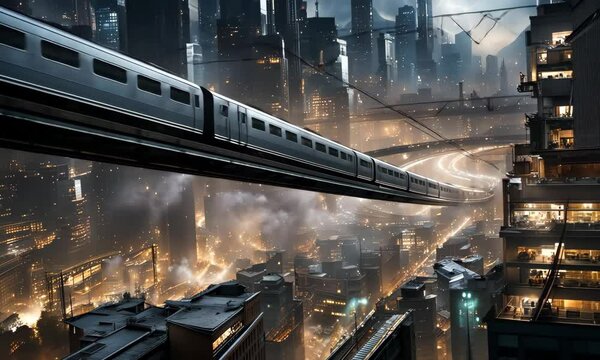 Skytrains in the city of the future