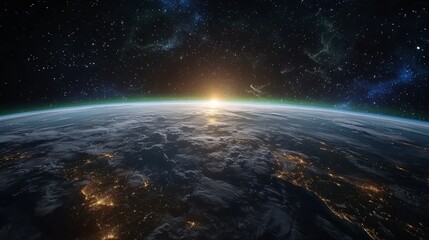 Stunning View of Earth from Space