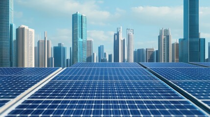 Harnessing solar energy a sustainable future in urban landscapes with rooftop solar panels
