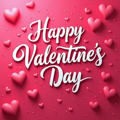 Happy Valentine's Day Typography