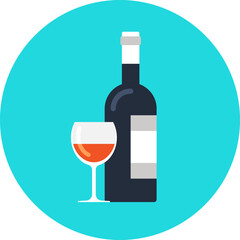 restaurant flat vector web icon