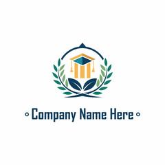 Obraz premium Education Logo design