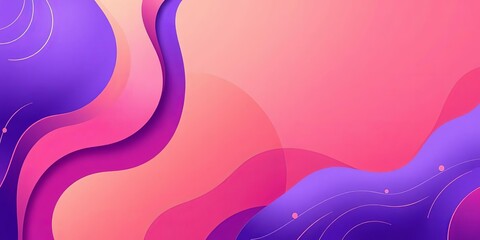 Purple tone modern abstract art background with geometric shapes and fluid lines, design, geometric, abstract