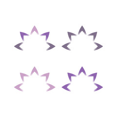 Ayurveda Spa Massage Resort Sign Symbol Logo Vector
