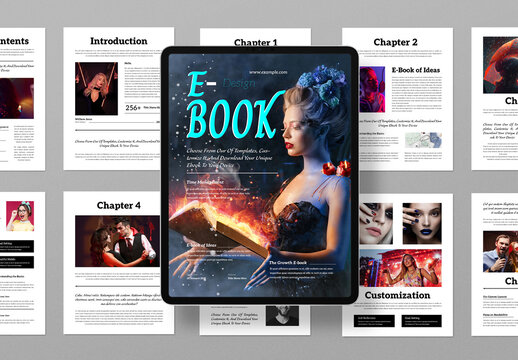 Modern Creative E Book Design Layout