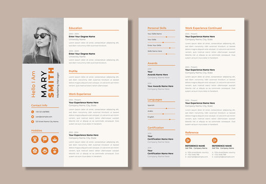 Modern Resume Layout