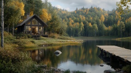 Lakefront Dream House Surrounded by Nature