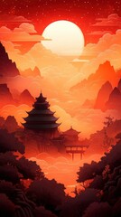 chinese new year red background, happy new year chinese