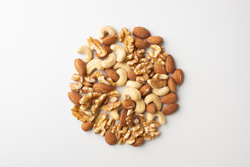 ミックスナッツの丸印