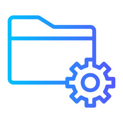 folder gradient icon