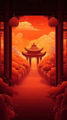 chinese new year red background, happy new year chinese