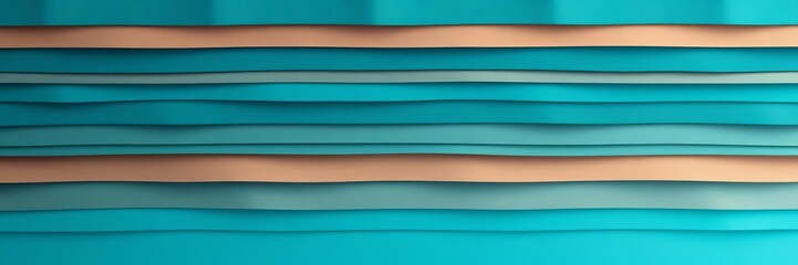 Fototapeta premium Abstract teal colored texture background with layers of varying shades of petrol, great for use as a backdrop or design element, layers, backdrop, pattern