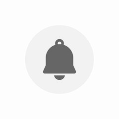 alarm bell icon sign vector