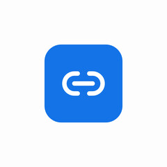 link chain icon sign vector