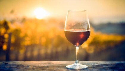 The Echoes of a Vineyard in a Glass of Aged Merlot