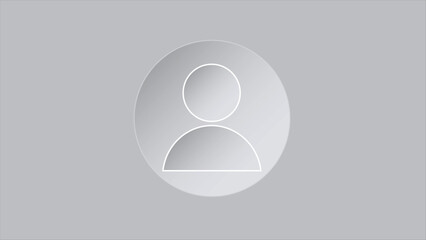 Social media User  icon isolated on white background.eps10