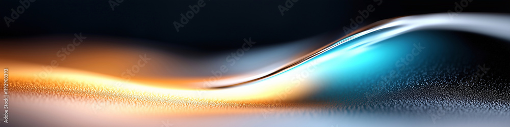 Poster abstract waves in design showcasing flowing colorful patterns and textures