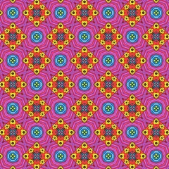 Bright seamless floral pattern for decoration papers and fabric. 