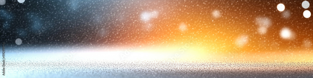 Poster bokeh background with warm colors creating a soft graphic design effect for creative projects