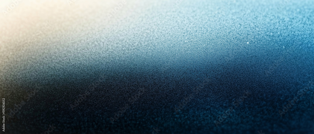 Poster gradient background with smooth color transition in blue and cream tones