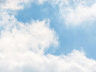  1月の空の白い雲163