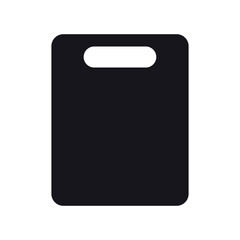 Cutting board icon vector, kitchen tool icon vector, chopping board icon vector in flat trendy style illustration isolated on white background.