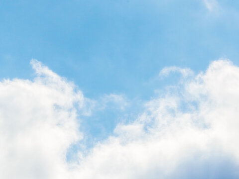  1月の空の白い雲186