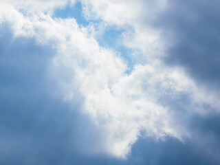  1月の空の白い雲199