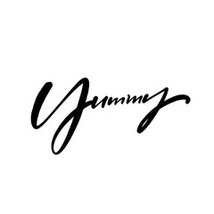 Yummy An Elegant Style of Handwritten Typography That Is Simply Appealing and Charming