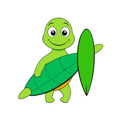 funny turtle cartoon