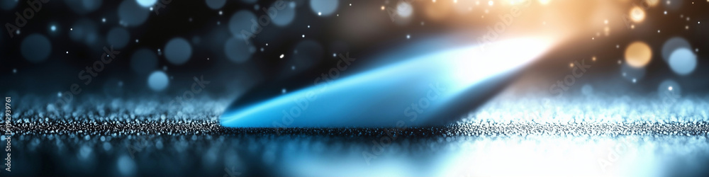 Poster light beam with light effect and abstract background creating a stunning visual impact