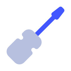 Stylized Screwdriver Icon Design