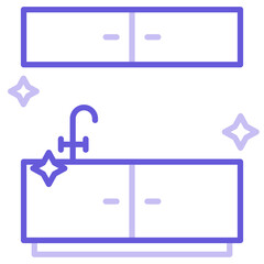 Cleaning Countertops Icon
