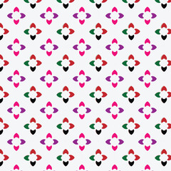 seamless pattern with hearts