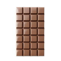 Fototapeta premium Gourmet Chocolate Bar on Minimalist Background