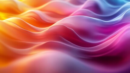 Obraz premium Abstract Gradient Colors with Flowing Textures. Generative AI