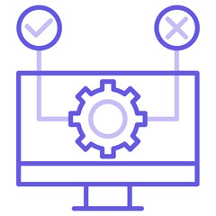 System Testing Icon
