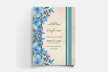 floral bridal shower invitation templates